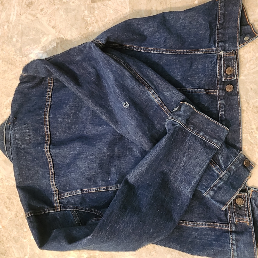 Levi's Big E Vintage Trucker Dark Blue Denim Jacket 1960s - Picture 13 of 14